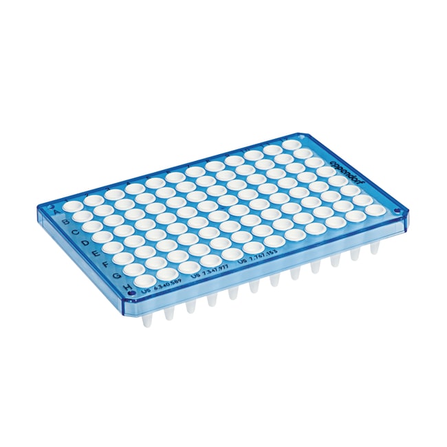 Eppendorf twin.tec 96 real-time PCR Plates, semi-skirted, blue